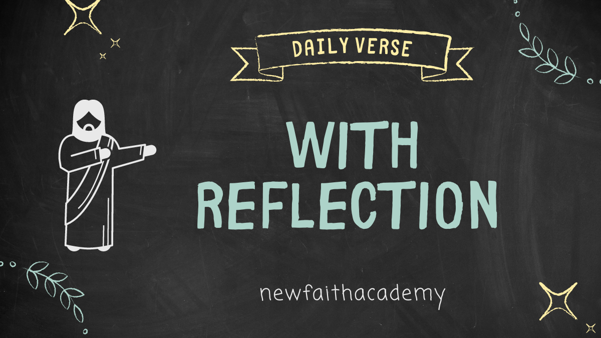 Daily Bible Verse With Reflection (Nov. 27)